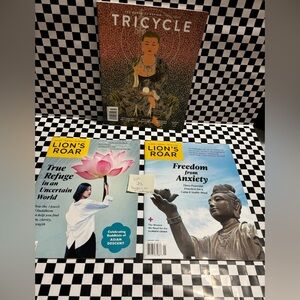 Tricycle and Lion's Roar Magazine Set